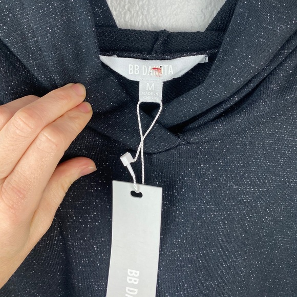 NWT BB Dakota Little Bit Extra Hooded Sweatshirt - Picture 6 of 7